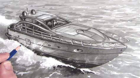 Speed Boat: How To Draw A Speedboat