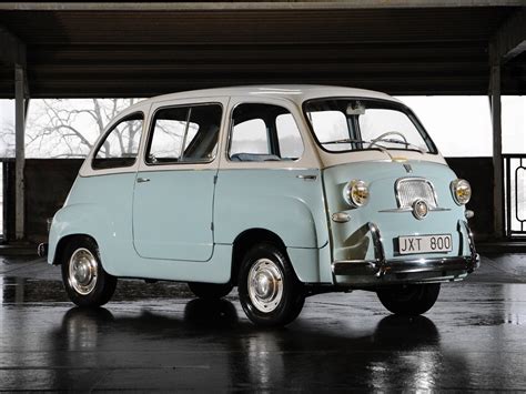 FIAT 600 Multipla specs - 1955, 1956, 1957, 1958, 1959, 1960 ...