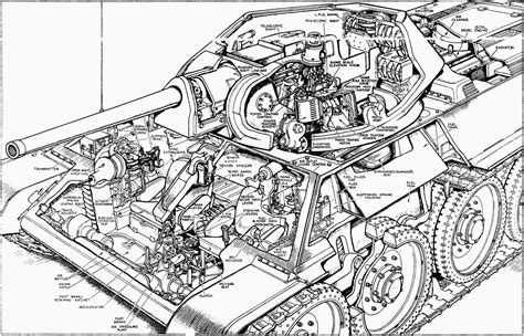 Drawing of T-34 from the "Most Secret" PRELIMINARY REPORT No 2/0 ...