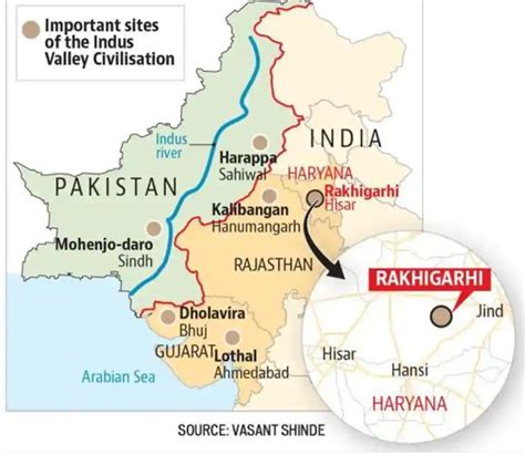 Harappan Site Rakhigarhi | Legacy IAS Academy