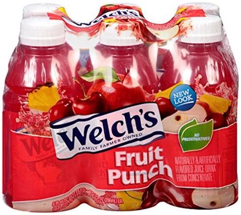 Welchs Fruit Punch 24 Pk 10 Oz - GJ Curbside