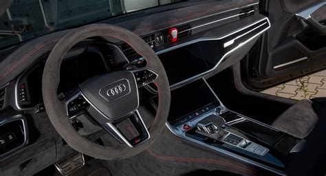 Alcantara Trim Has Transformed The Cabin Of This Audi RS6 Avant | Carscoops