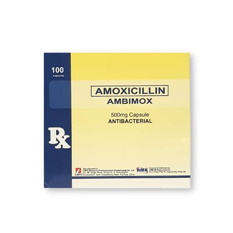 Amoxicillin 500mg, Capsule - Phil Generic Medicine