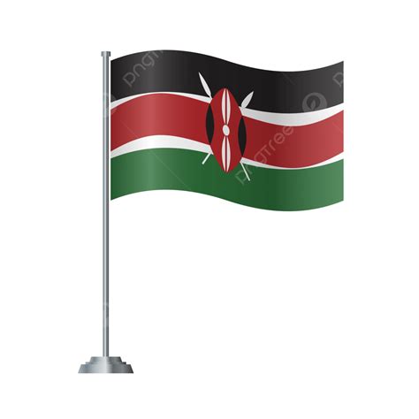 Kenya Flag, Kenya, Flag, Kenya Day PNG and Vector with Transparent ...