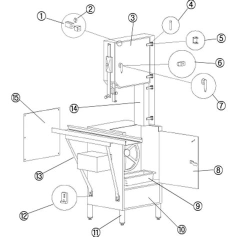 24+ Band Saw Parts Diagram - CarmelaKorey