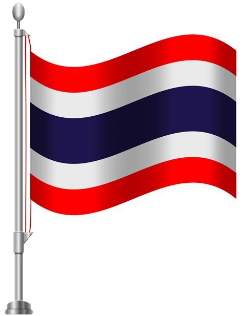 Thailand Flag PNG Clip Art | Thailand flag, Flag, Japan flag