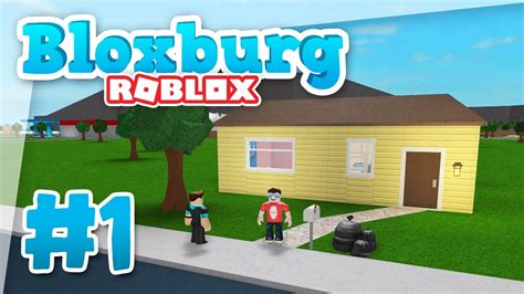 Bloxburg #1 - BRAND NEW HOME (Roblox Welcome to Bloxburg) - YouTube