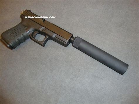 Fake Suppressor For 9mm Pistol 1/2x28 Threads on www.Gun.Rodeo