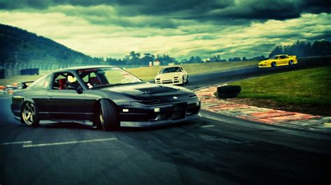 black nissan 240sx drift jdm car hd JDM Wallpapers | HD Wallpapers | ID ...