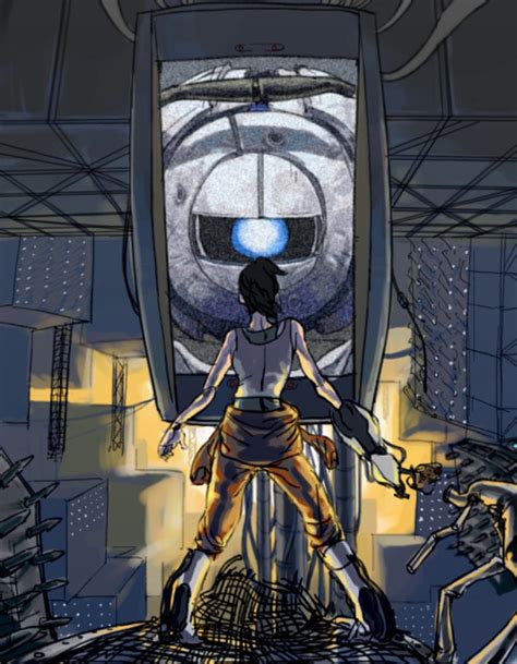 Wheatley Science - Portal 2 Fan Art (30731996) - Fanpop