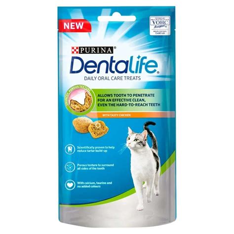 Purina Dentalife Cat Treats With Chicken 40g At Burnhills