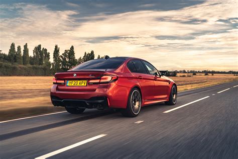 BMW M5 Competition Facelift looks fantastic in Motegi Red