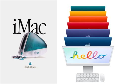 The 23-years long history of iMac’s design - Domus