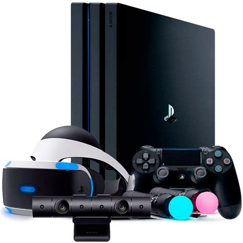 PlayStation 4 Pro и шлем VR набором Launch Bundle купить в Москве в ...