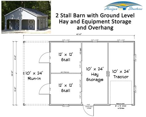 Horse barns, Barn layout, Small horse barn plans