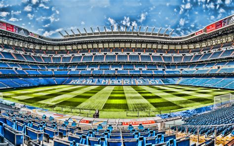 Download wallpapers Santiago Bernabeu, 4k, Real Madrid Stadium, soccer ...