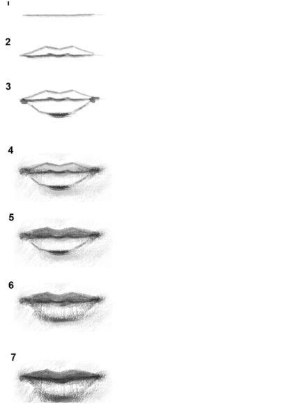 how to draw lips | Lips drawing, Lips sketch, Mouth drawing