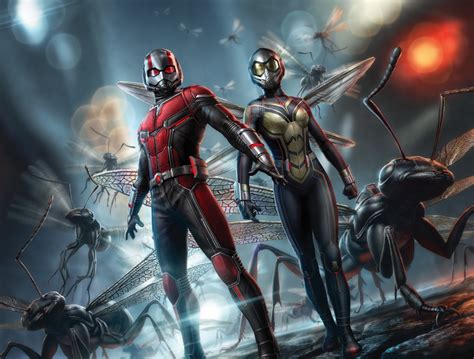 Ant Man And The Wasp Promotional Poster, HD Movies, 4k Wallpapers ...