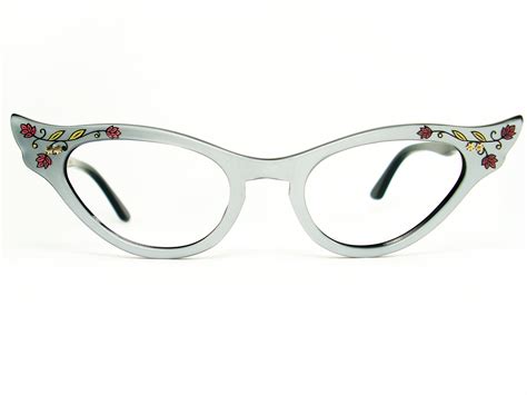 Vintage Eyeglasses Frames Eyewear Sunglasses 50S: VINTAGE CAT EYE ...