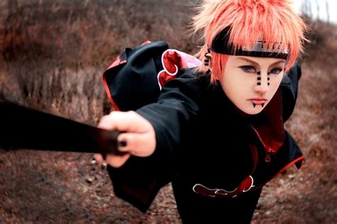 Naruto Cosplay "Naruto Vs Pain" by Lanmeimeia - MyAnimeGirls 2014