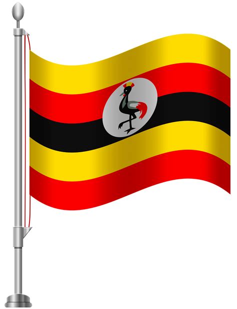 Uganda Flag PNG Clip Art