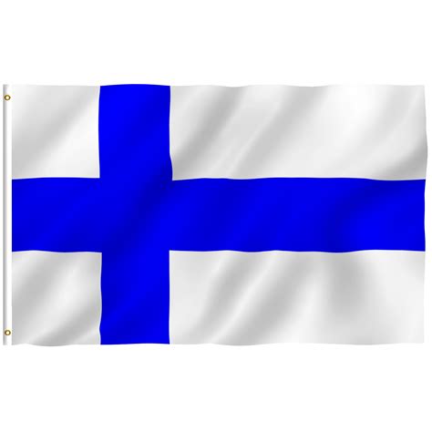 ANLEY Fly Breeze 3x5 Foot Finland Flag - Vivid Color and UV Fade ...