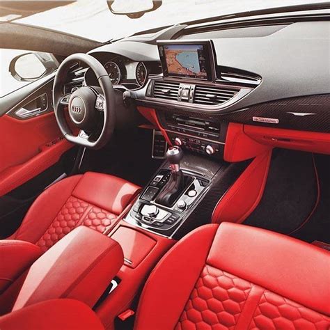 The brilliant 2016 Audi RS7 Sportback interior. Captured by ...