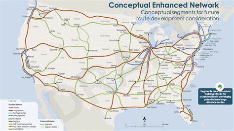 FRA’s Long-Distance Study Produces Map of Expanded Amtrak Services ...