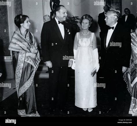 Pakistan President Ayub Khan at a formal event Stock Photo - Alamy