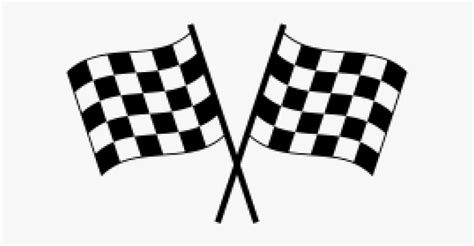 Checkered Flag Icon - Vector Car Racing Flags, HD Png Download - kindpng