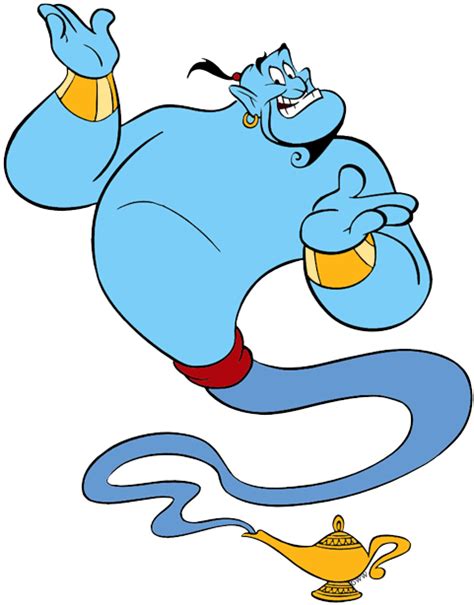 Aladdin's Genie Clip Art (PNG Images) | Disney Clip Art Galore