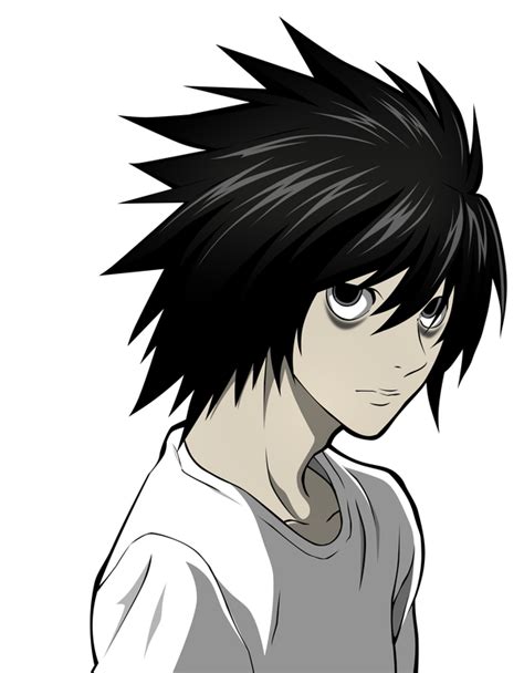 Animes - Render do L (Lawliet - Death Note) - Tudo Para Montagens