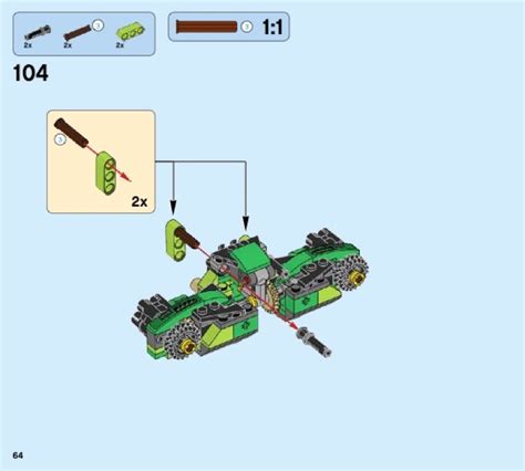 LEGO 70641 Ninja Nightcrawler Instructions, Ninjago - Sons of Garmadon