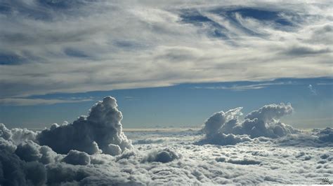 Sky Above Clouds Wallpaper 09026 - Baltana