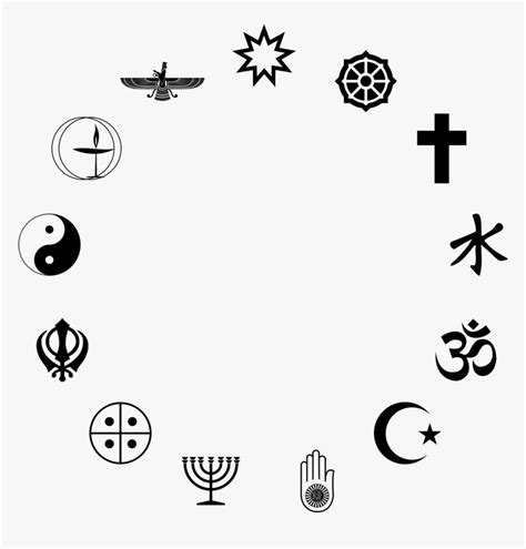 All Religion Symbol Png, Transparent Png - kindpng