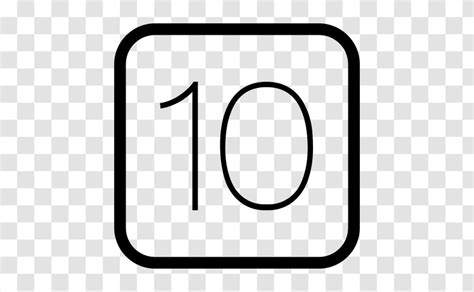 Emoji - Number - Ios 10 Transparent PNG