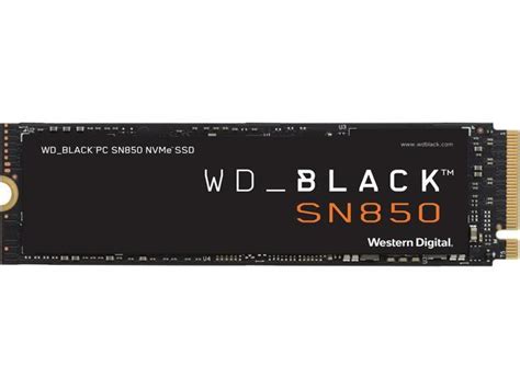 Western Digital WD BLACK SN850 NVMe M.2 2280 2TB PCI-Express 4.0 x4 3D ...