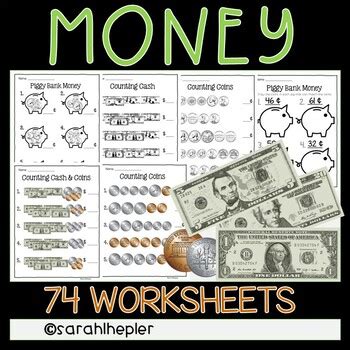 Telling Time & Money Worksheets Bundle by sarahlhepler | TPT