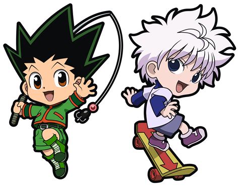 Killua Gon Chibi #2 by gaston-gaston on DeviantArt