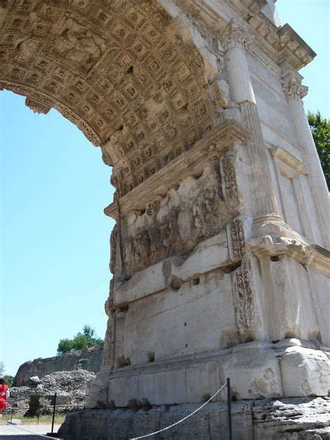 Arch of Titus, Complete With Menorah | Built in the 1st cent… | Flickr