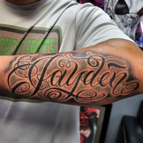 Top 120 + Jayden name tattoo - Spcminer.com