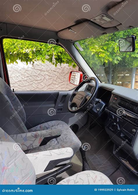 Volkswagen Multivan Front Seats Interior Cabin of Vw T4 Type 4 ...