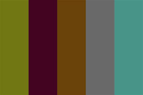 Random Hex Numbers Color Palette