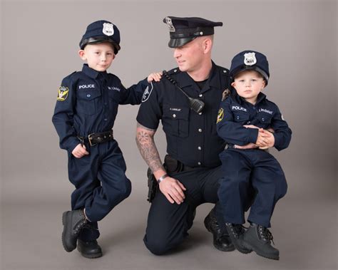 Authentic Personalized Kid's Police Costume - Like the real uniform!