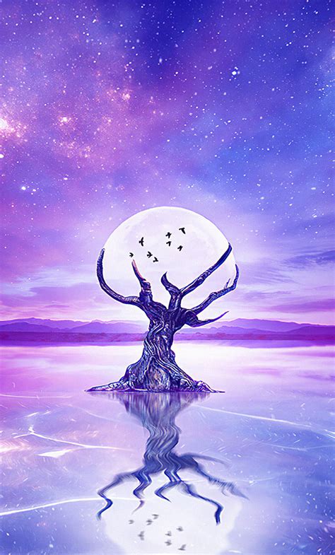 Moon And Tree Wallpapers - Wallpaper Cave