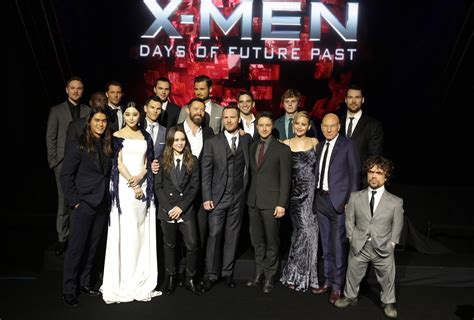 The cast of "X-Men: Days of Future Past" hit the Big Apple for the New ...