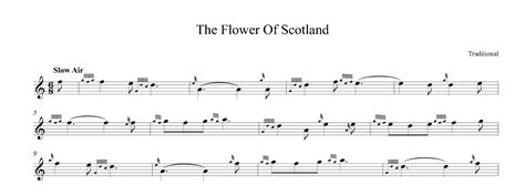 The Flower Of Scotland For Bagpipes (arr. Martin Hay) by Martin Hay ...