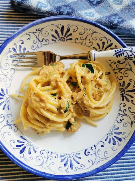 Pasta with Tuna Carbonara – The Pasta Project