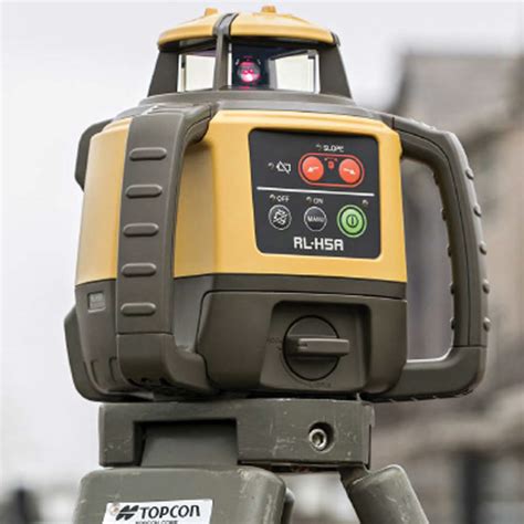 Topcon RL-H5A Rotating Laser Level - One Point Survey Equipment