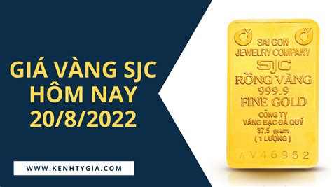 Giá vàng SJC hôm nay 20/8/2022: Giá tại các hệ thống điều chỉnh không ...